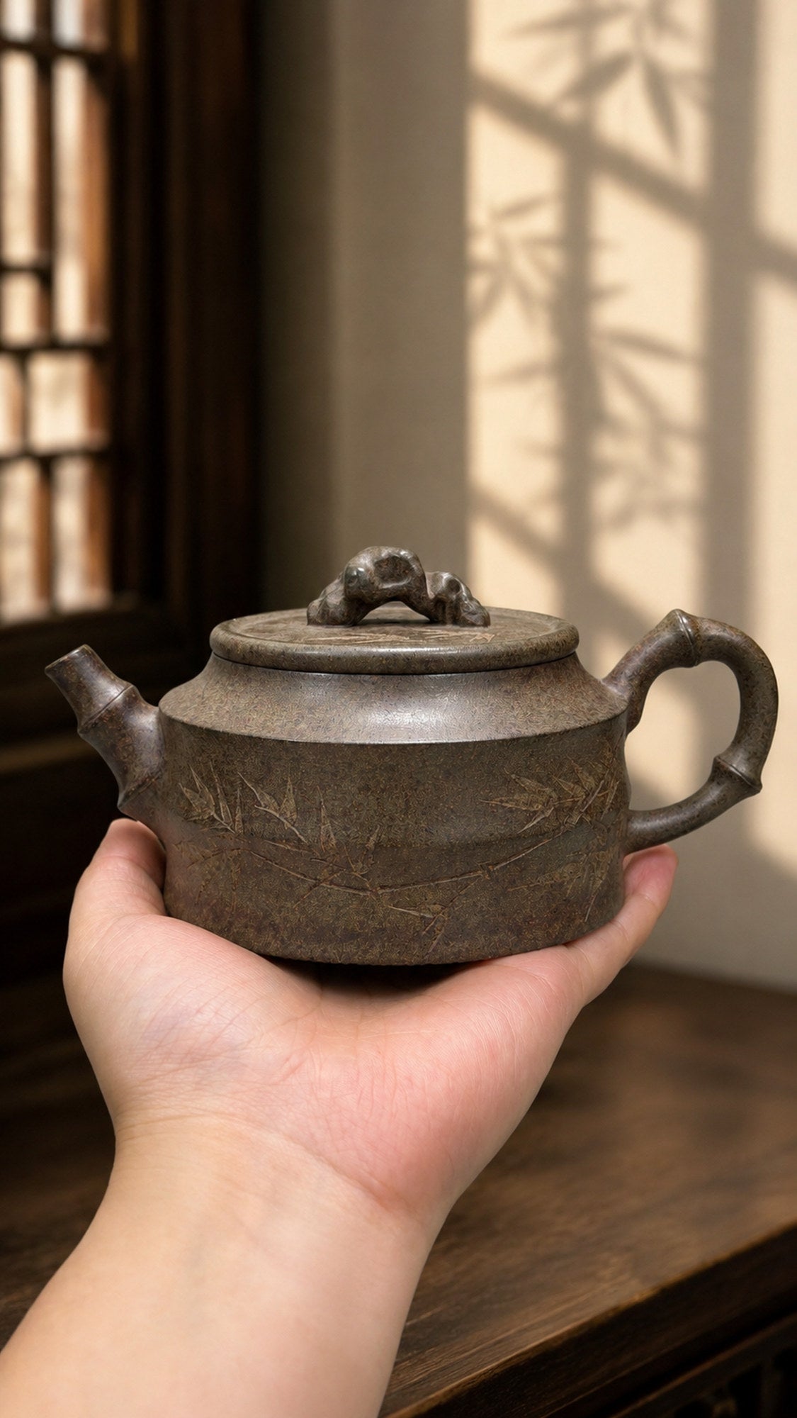 Product view 2 of 210ml Jie Jie Gao Sheng zisha teapot in Xiekeqing Clay, No. 200