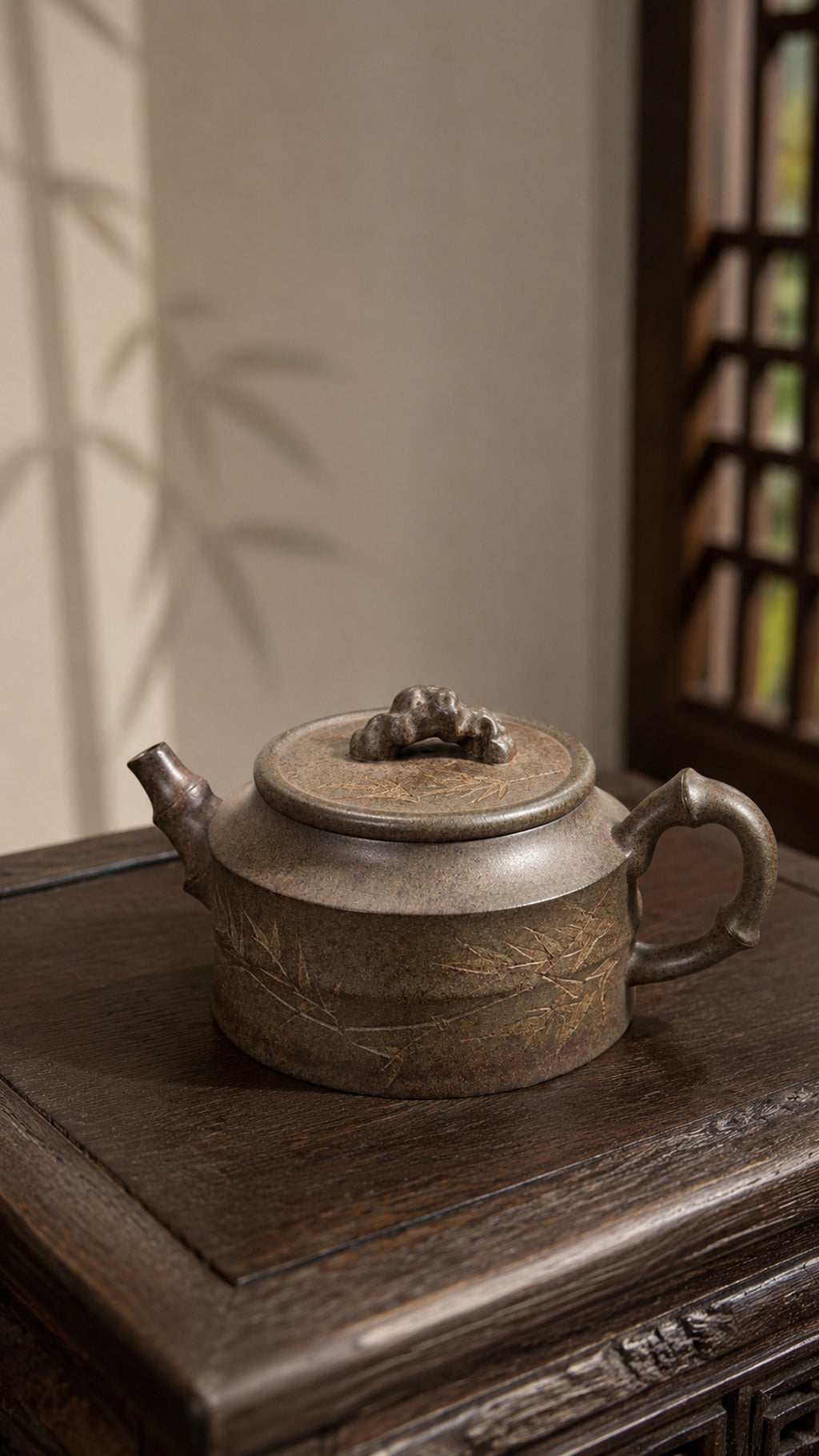 Product view 4 of 210ml Jie Jie Gao Sheng zisha teapot in Xiekeqing Clay, No. 200