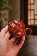 Product view 1 of 135ml Jin Wen Zhu Gu zisha teapot in Zhuni Clay, No. 257