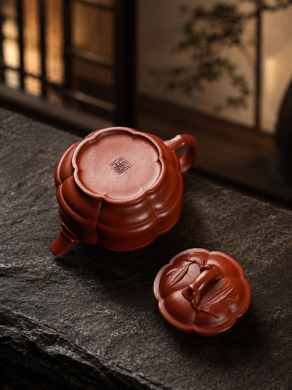 Product view 3 of 135ml Jin Wen Zhu Gu zisha teapot in Zhuni Clay, No. 257