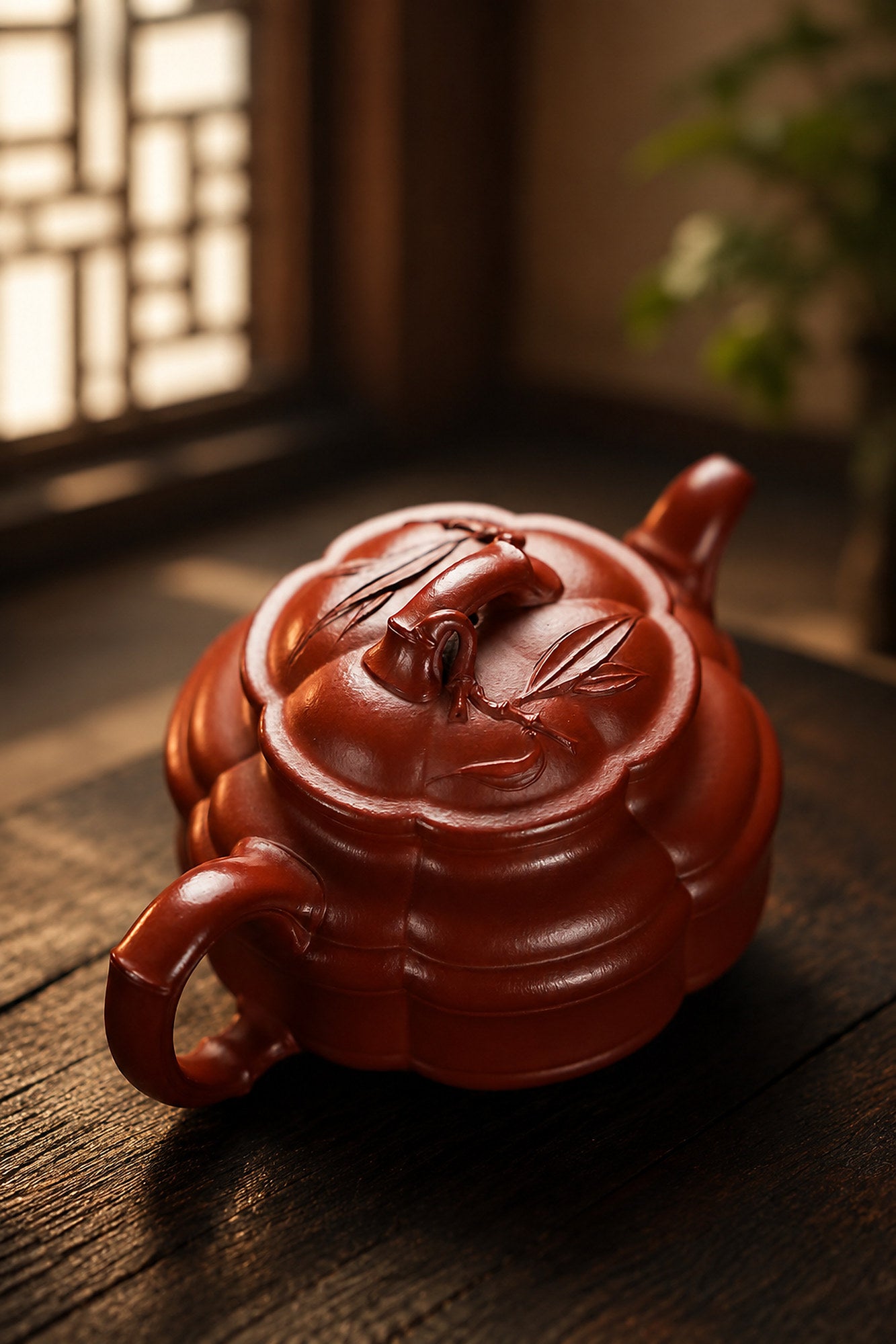 Product view 7 of 135ml Jin Wen Zhu Gu zisha teapot in Zhuni Clay, No. 257