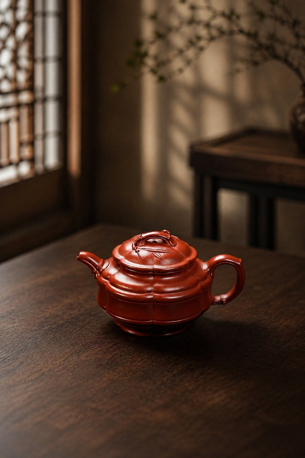 Product view 8 of 135ml Jin Wen Zhu Gu zisha teapot in Zhuni Clay, No. 257