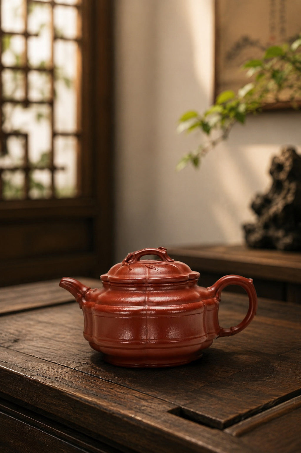 Product view 9 of 135ml Jin Wen Zhu Gu zisha teapot in Zhuni Clay, No. 257
