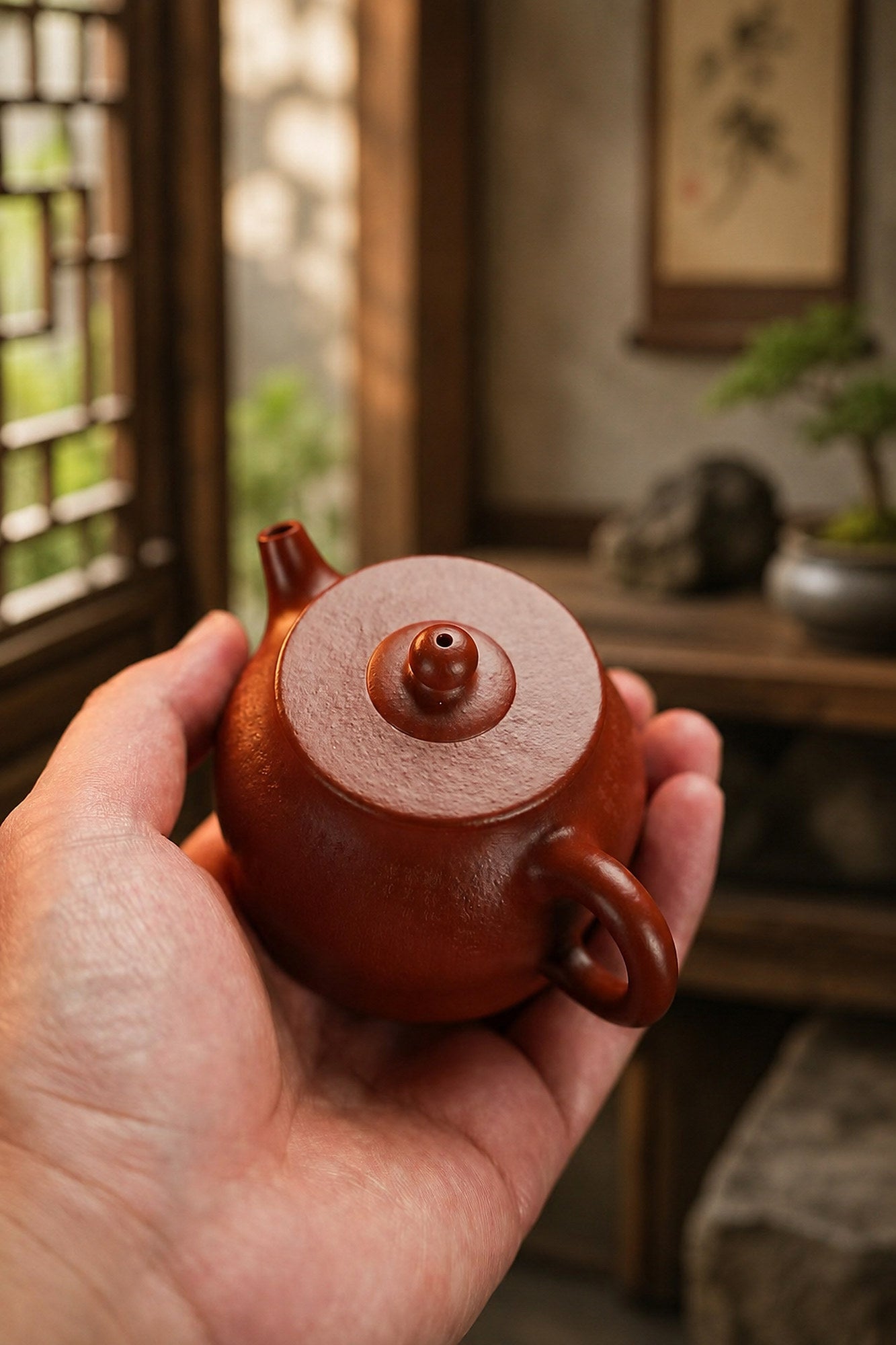 Product view 1 of 130ml Jing Guan zisha teapot in Zhuni Clay, No. 248