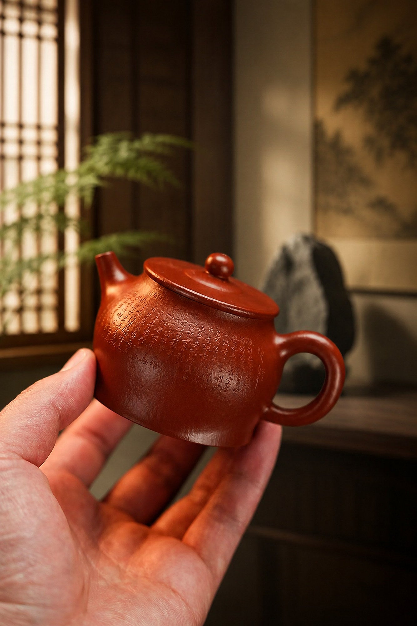 Product view 6 of 130ml Jing Guan zisha teapot in Zhuni Clay, No. 248