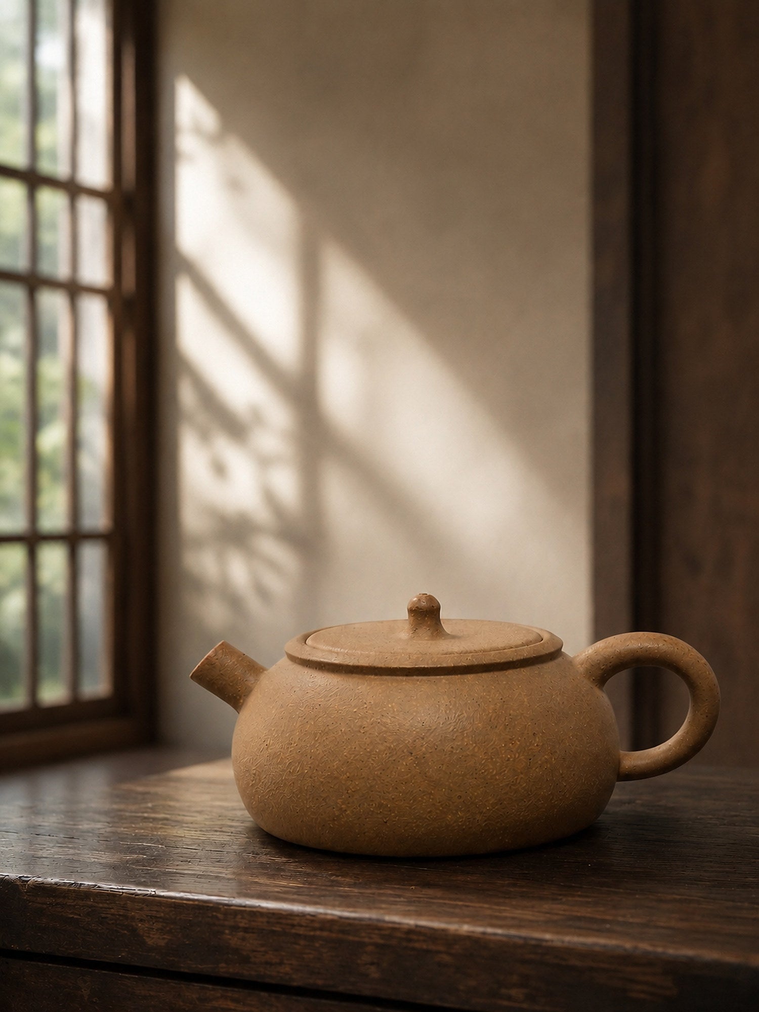 Product view 1 of 160ml Jinglan zisha teapot in Golden Duanni Clay, No. 064
