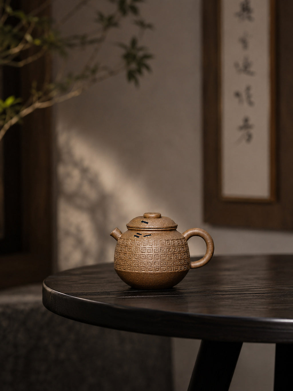 Product view 4 of 90ml Ju Lun zisha teapot in Aged Duanni Clay, No. 417
