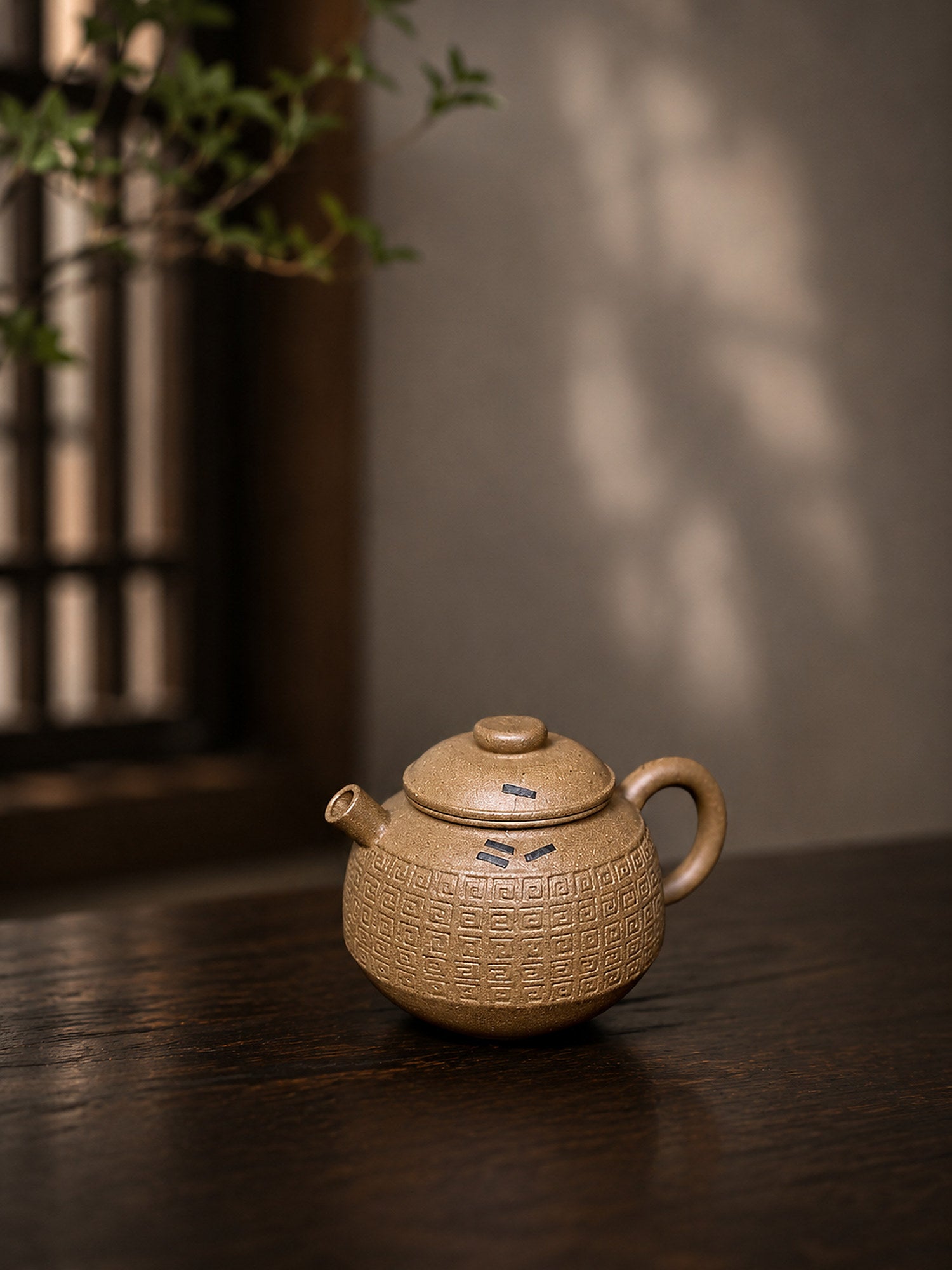 Product view 9 of 90ml Ju Lun zisha teapot in Aged Duanni Clay, No. 417
