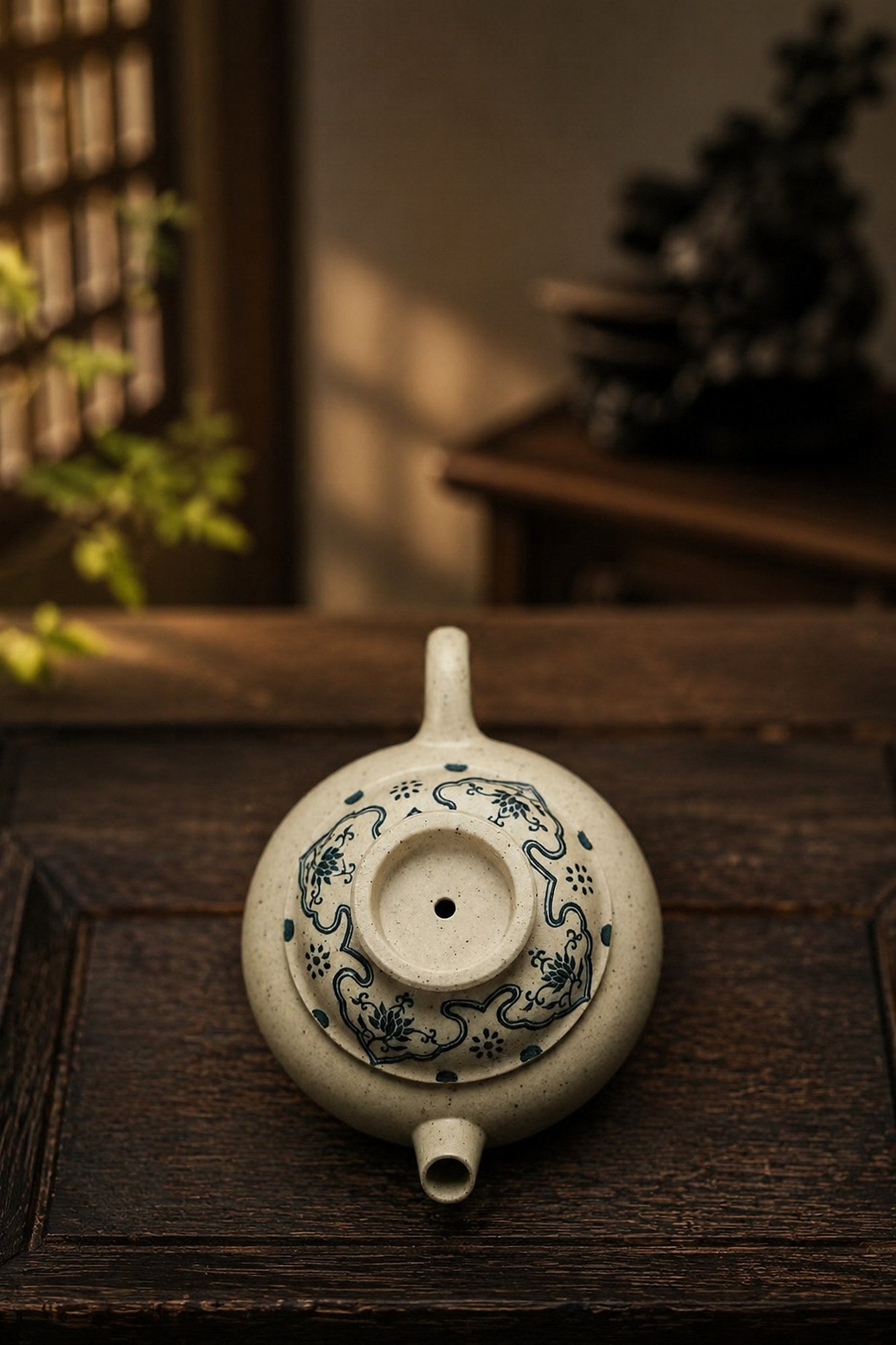 Product view 3 of 85ml Ju Lun zisha teapot in Baiyu Duanni Clay, No. 245