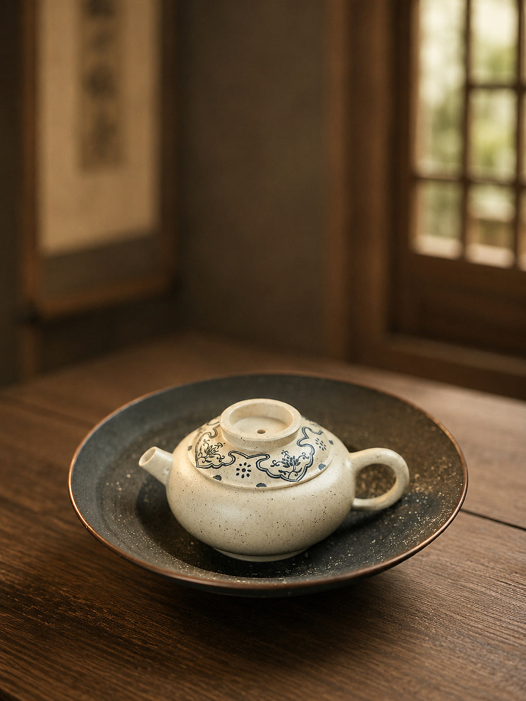 Product view 7 of 85ml Ju Lun zisha teapot in Baiyu Duanni Clay, No. 245