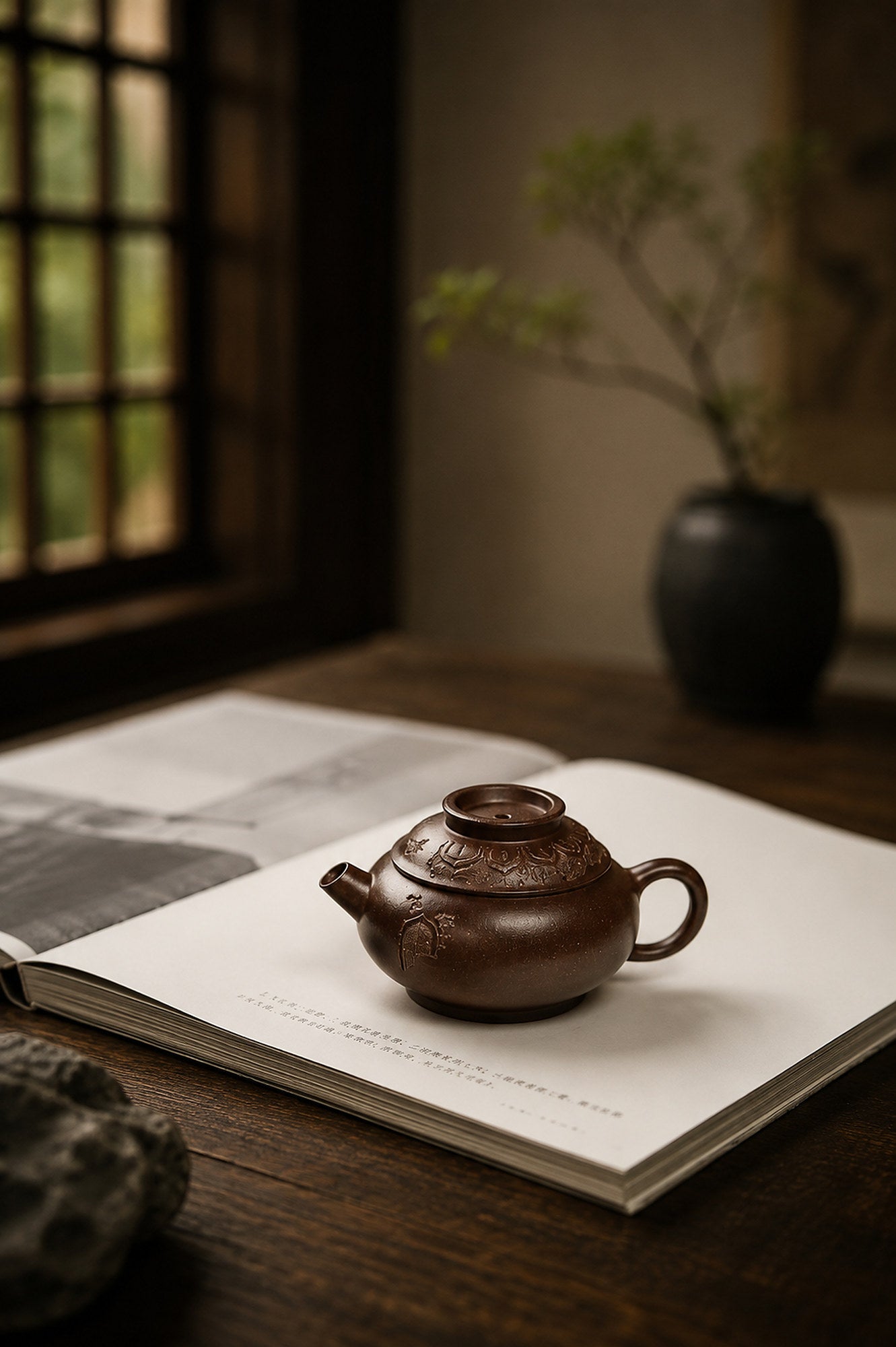 Product view 5 of 85ml Ju Lun zisha teapot in Dicaoqing Zini Clay, No. 235