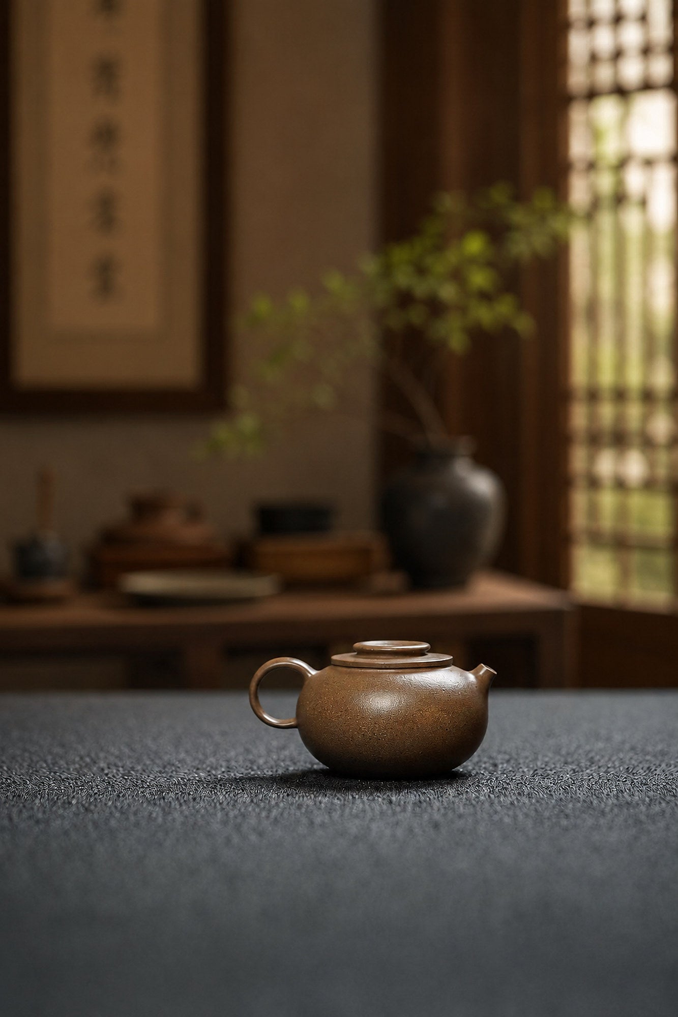 Product view 5 of 90ml Ju Lun zisha teapot in Qing Jiangponi Clay, No. 233