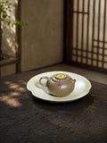 Product view 1 of 90ml Ju Lun zisha teapot in Qing Jiangponi Clay, No. 422