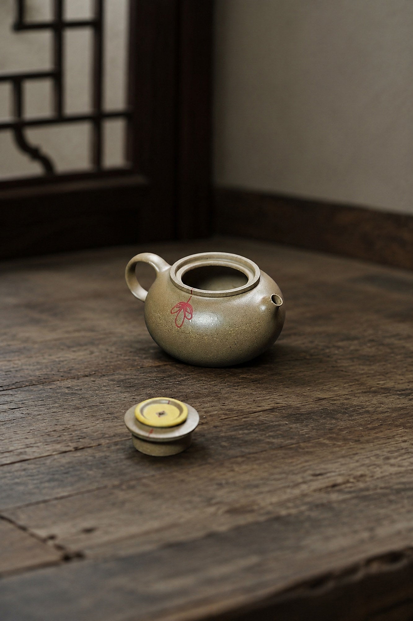 Product view 3 of 90ml Ju Lun zisha teapot in Qing Jiangponi Clay, No. 422