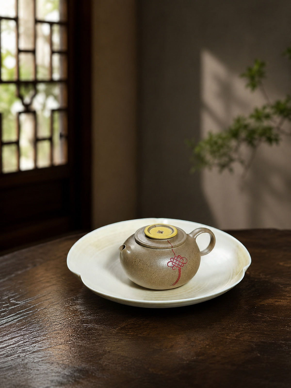 Product view 6 of 90ml Ju Lun zisha teapot in Qing Jiangponi Clay, No. 422