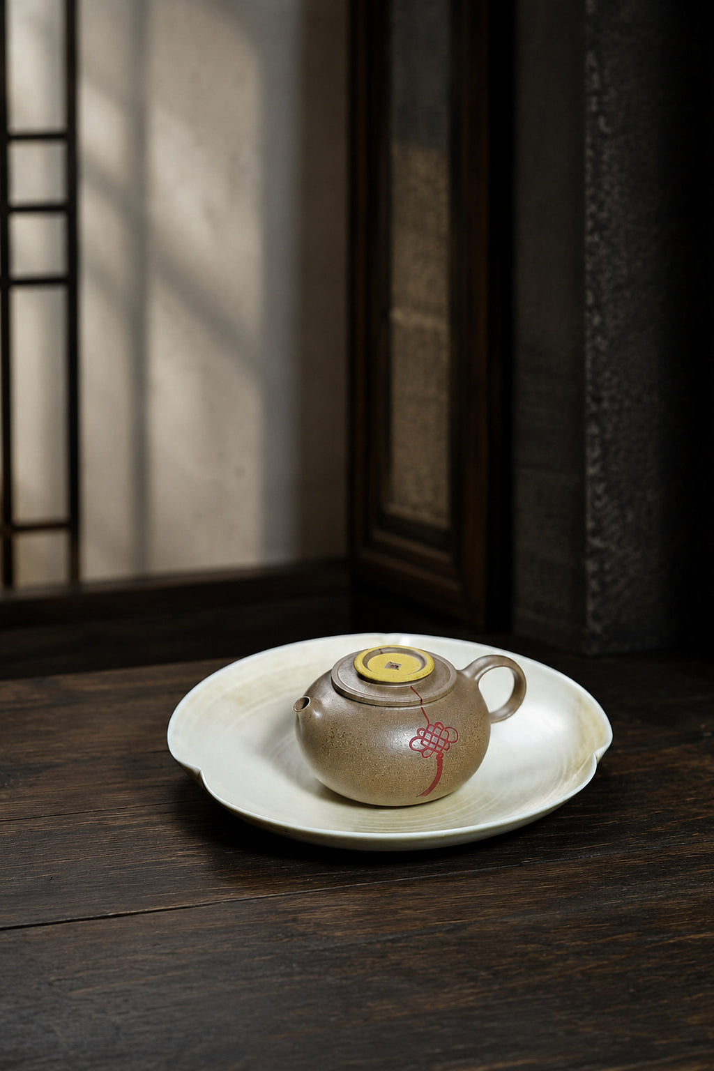 Product view 8 of 90ml Ju Lun zisha teapot in Qing Jiangponi Clay, No. 422