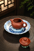 Product view 1 of 110ml Ju Lun zisha teapot in Taohua Clay, No. 349
