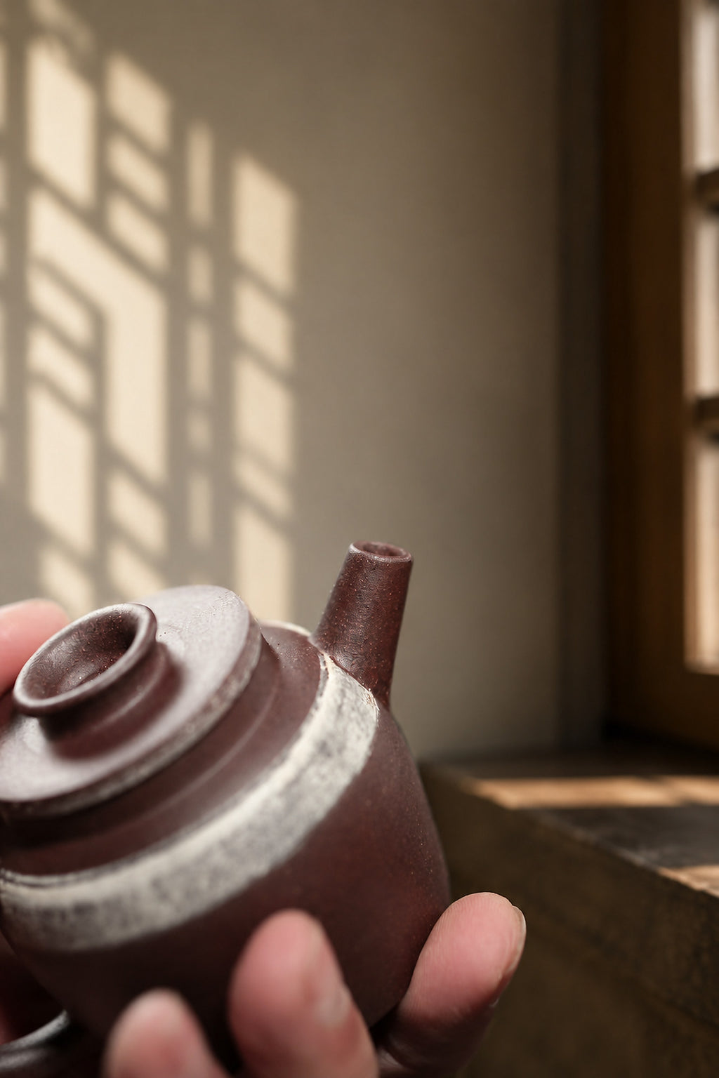 Product view 6 of 70ml Ju Lun Zhu zisha teapot in Zini Clay, No. 324