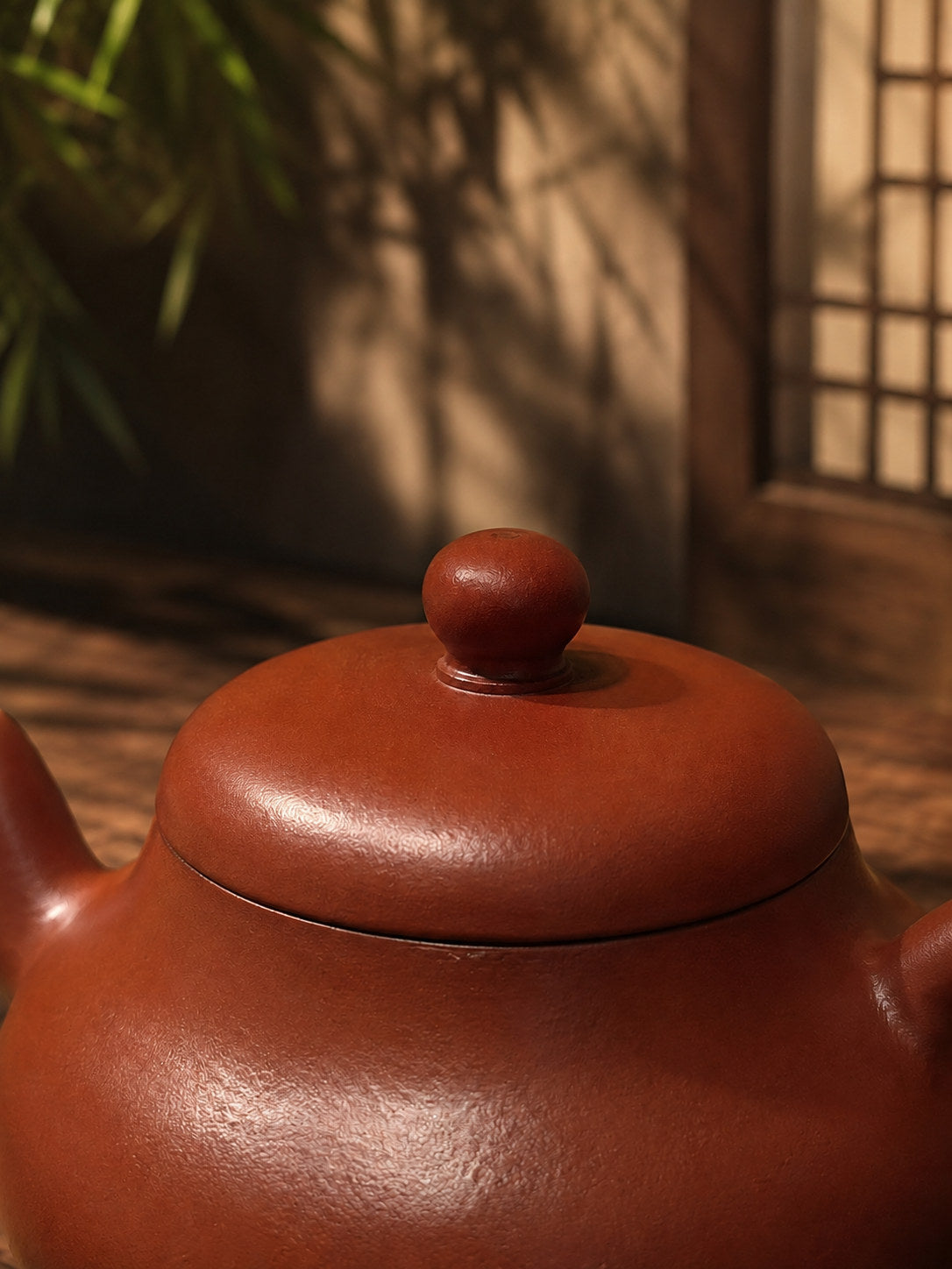 Product view 3 of 140ml Jun De zisha teapot in Dahongpao Clay, No. 089