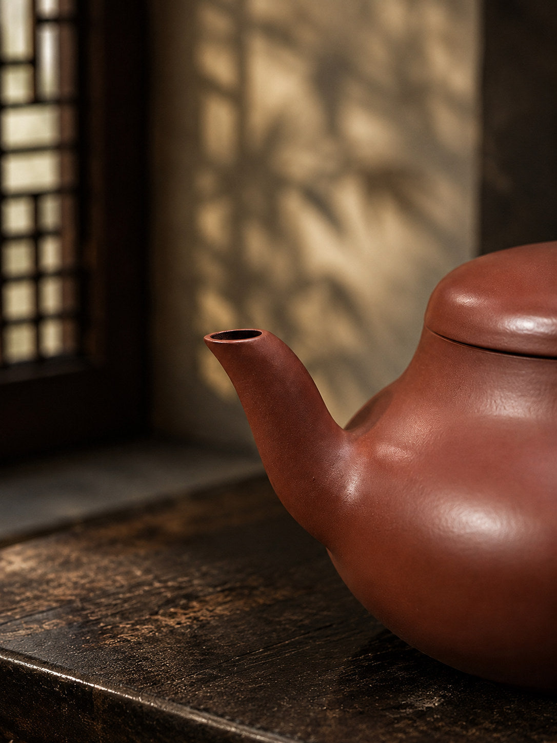 Product view 5 of 140ml Jun De zisha teapot in Dahongpao Clay, No. 089