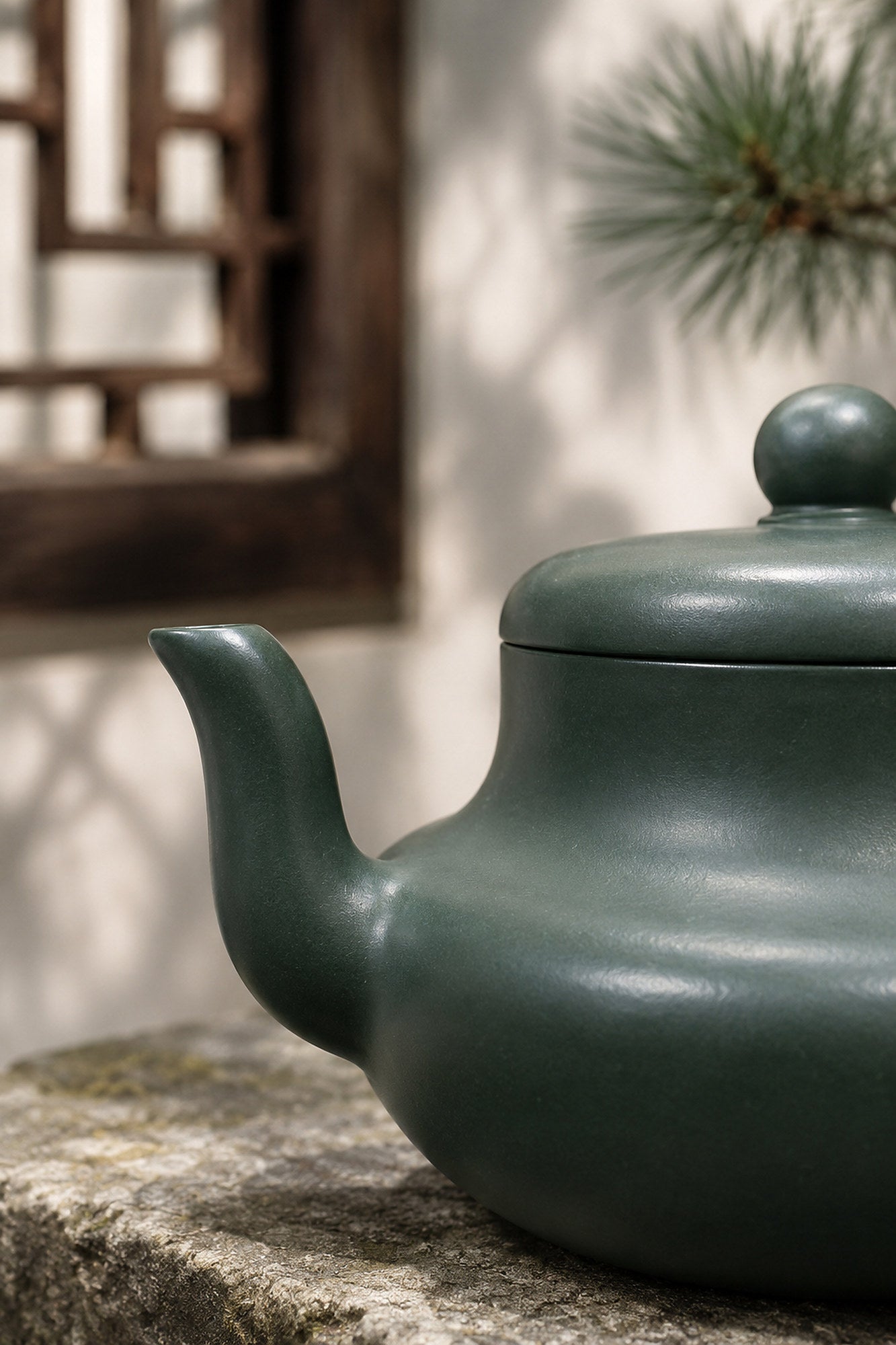 Product view 3 of 140ml Jun De zisha teapot in Luni Clay, No. 117