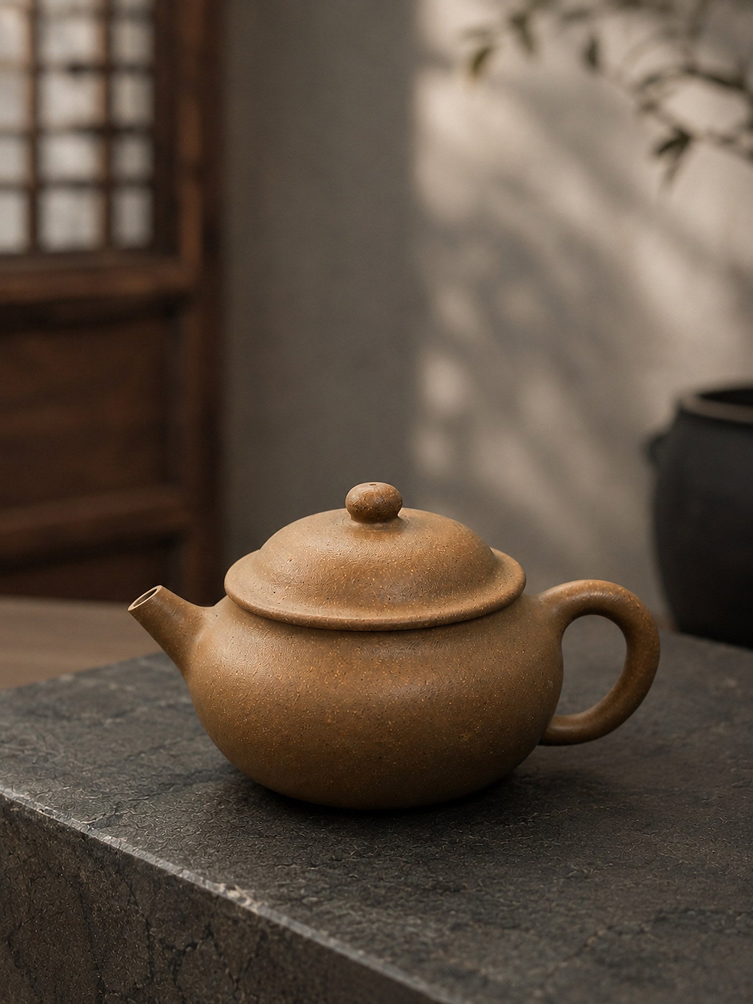 Product view 4 of 160ml Jun Yu zisha teapot in Golden Duanni Clay, No. 063