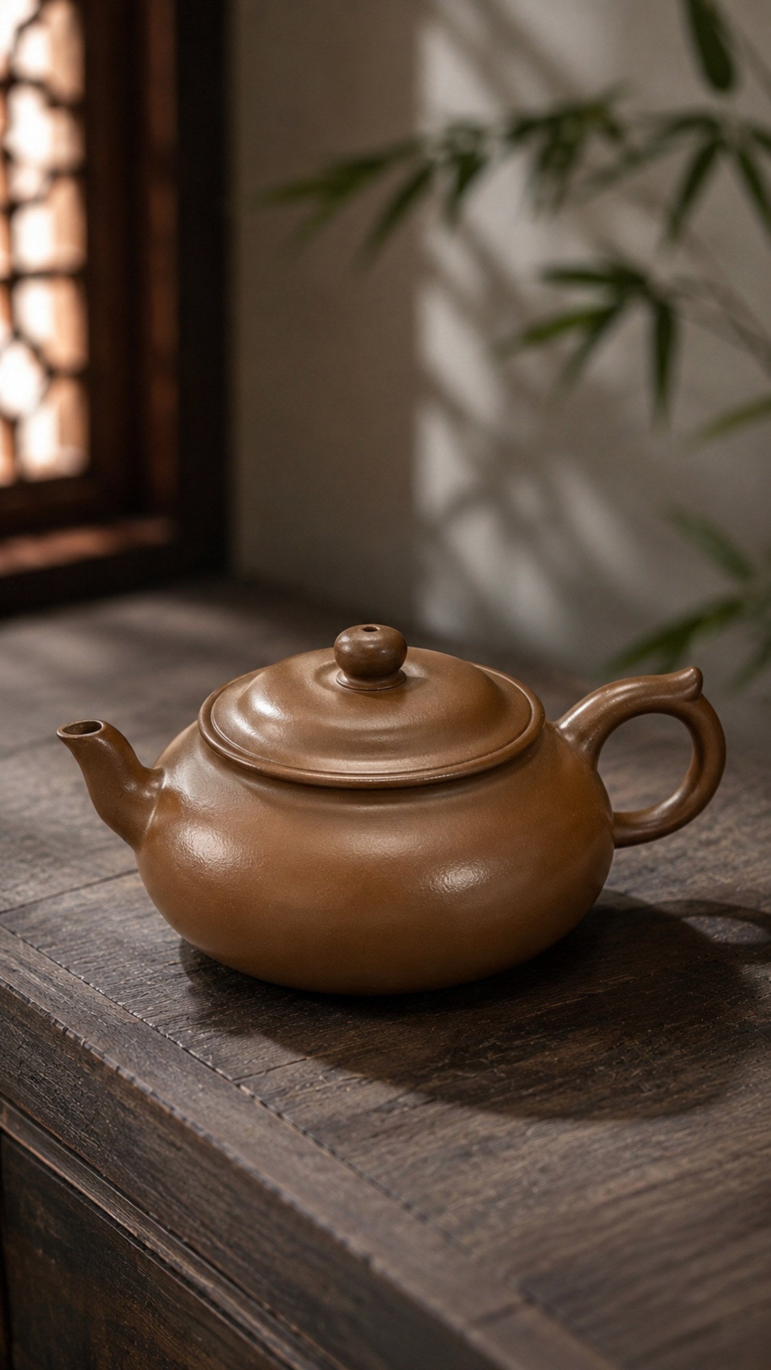 Product view 3 of 160ml Li Mian zisha teapot in Chijin Zini Clay, No. 149