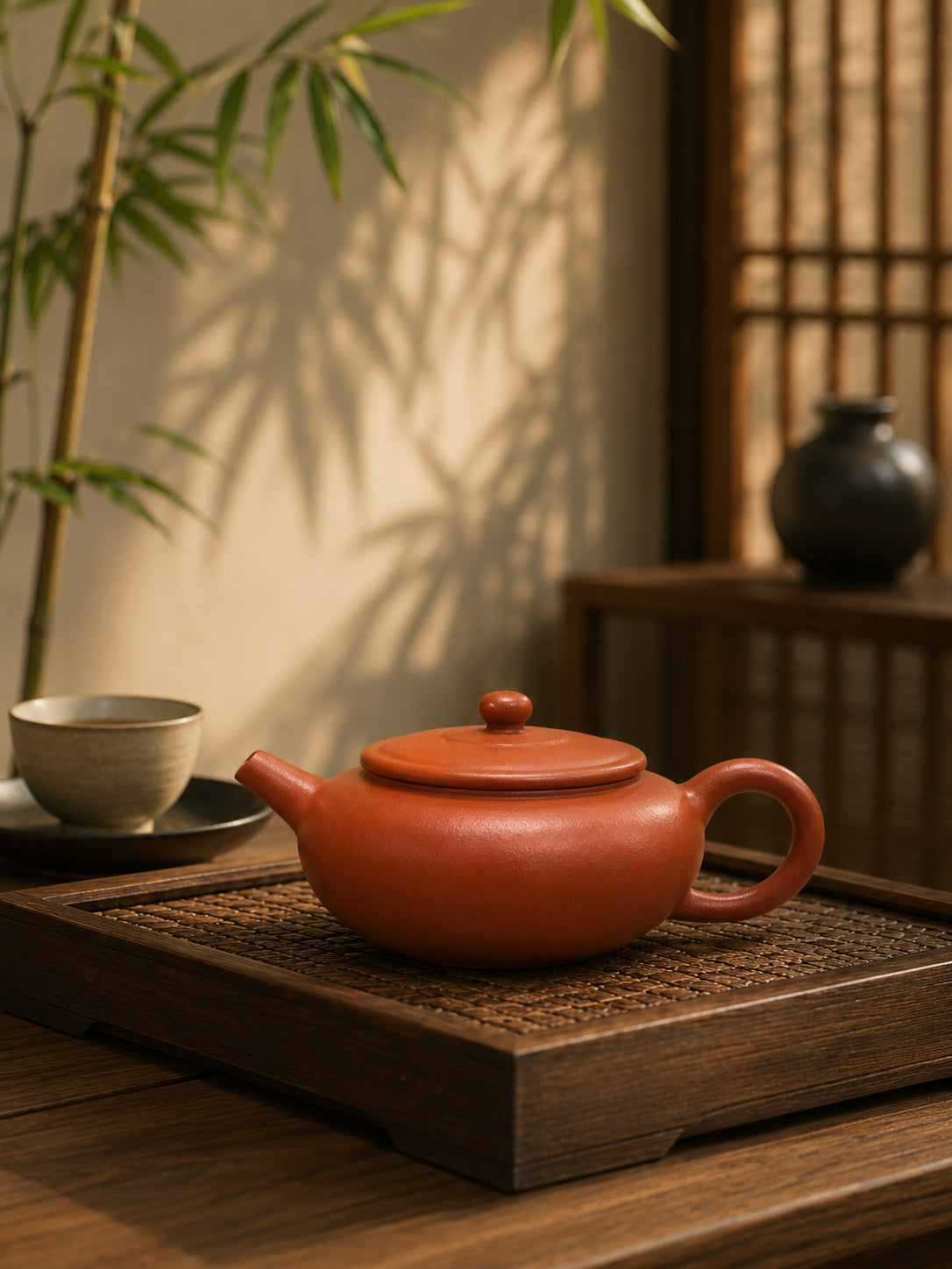 Product view 1 of 130ml Lian Deng zisha teapot in Jiangponi Clay, No. 098