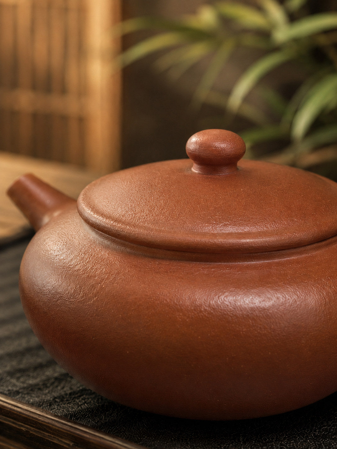 Product view 4 of 130ml Lian Deng zisha teapot in Jiangponi Clay, No. 098