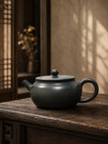 Product view 1 of 140ml Lian Hua zisha teapot in Luni Clay, No. 066