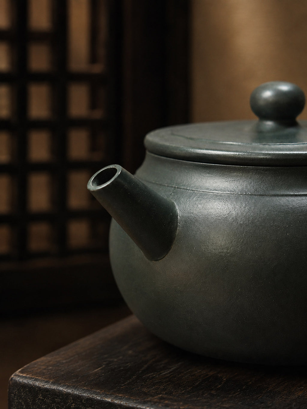 Product view 5 of 140ml Lian Hua zisha teapot in Luni Clay, No. 066
