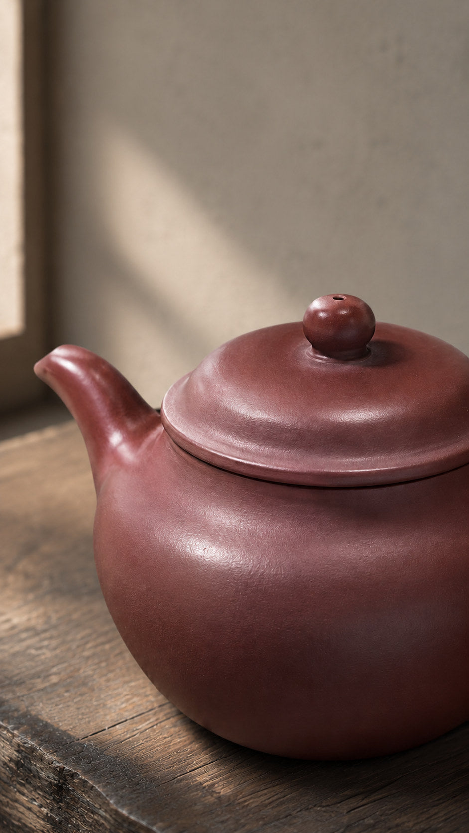 Product view 3 of 110ml Lianzi zisha teapot in Longxuesha Clay, No. 067