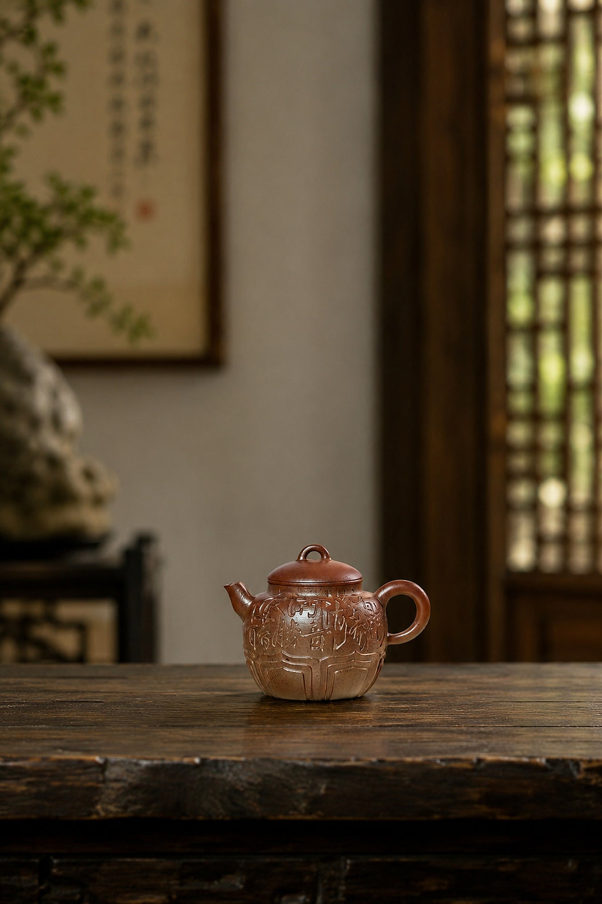 Product view 6 of 110ml Ling Hua Fan Lian zisha teapot in Jiangponi Clay, No. 261