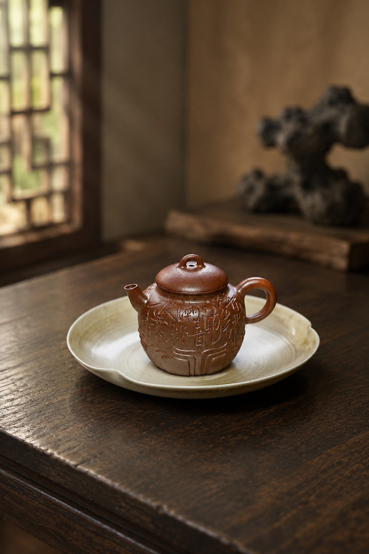 Product view 8 of 110ml Ling Hua Fan Lian zisha teapot in Jiangponi Clay, No. 261