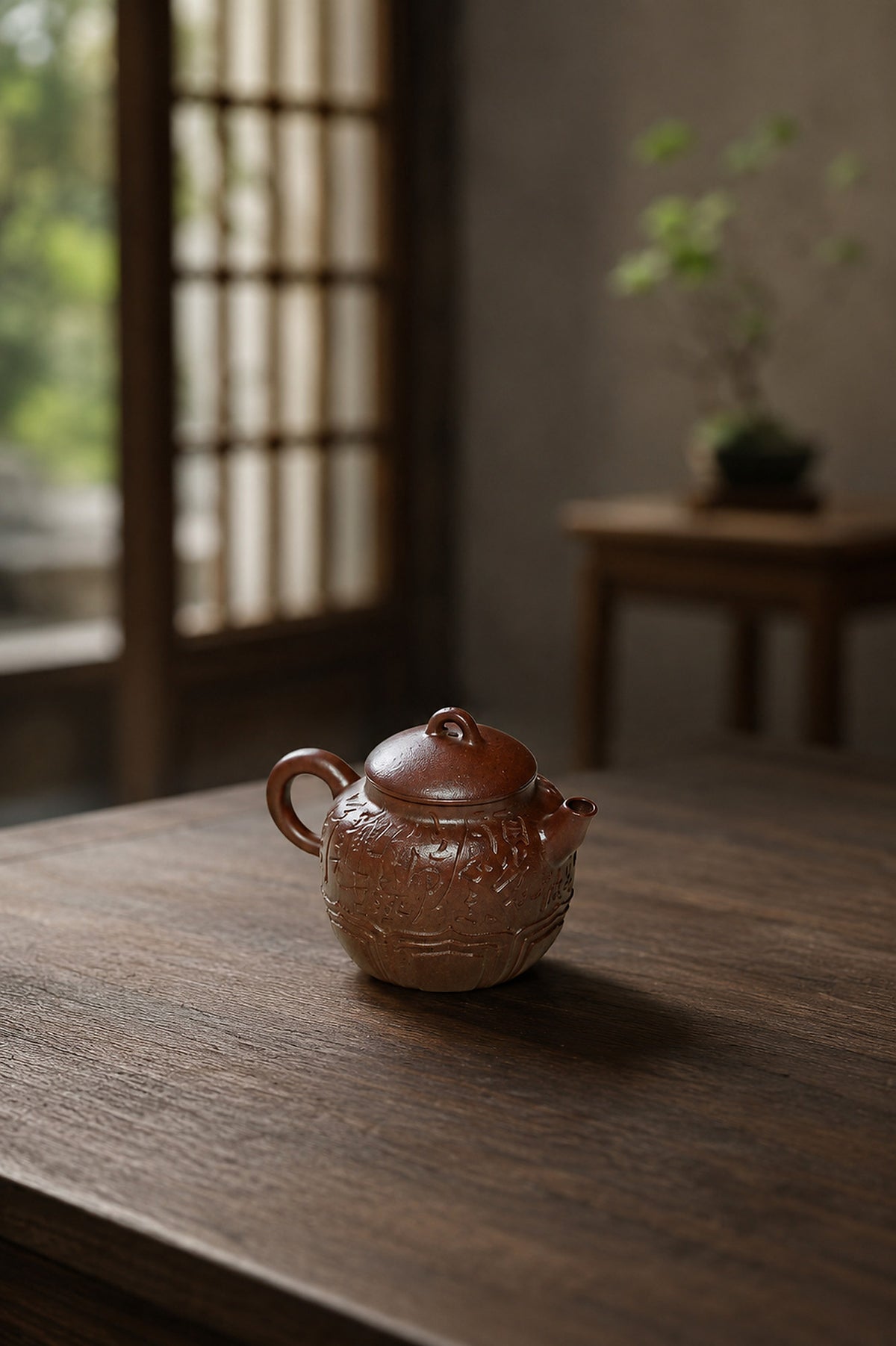 Product view 9 of 110ml Ling Hua Fan Lian zisha teapot in Jiangponi Clay, No. 261