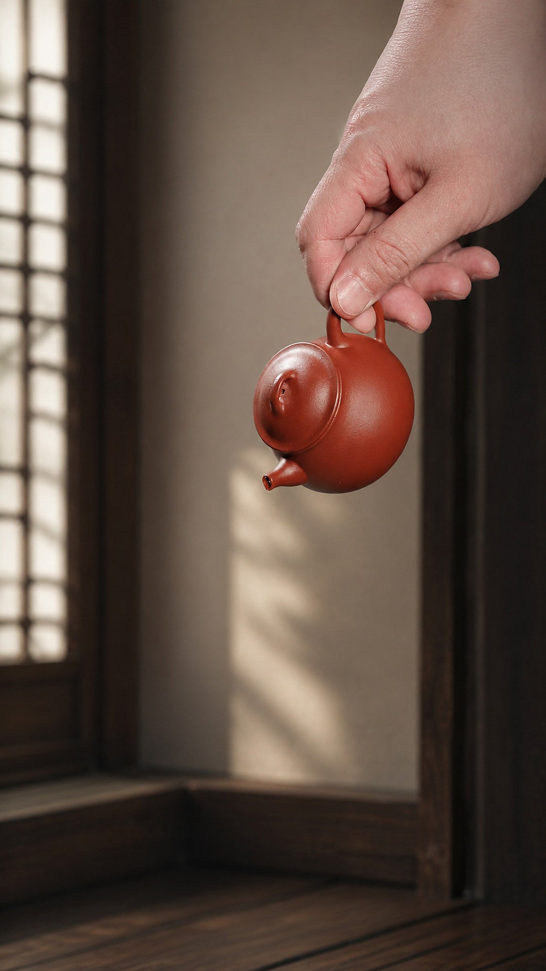 Product view 1 of 110ml Ling Zhu zisha teapot in Zhuni Clay, No. 327