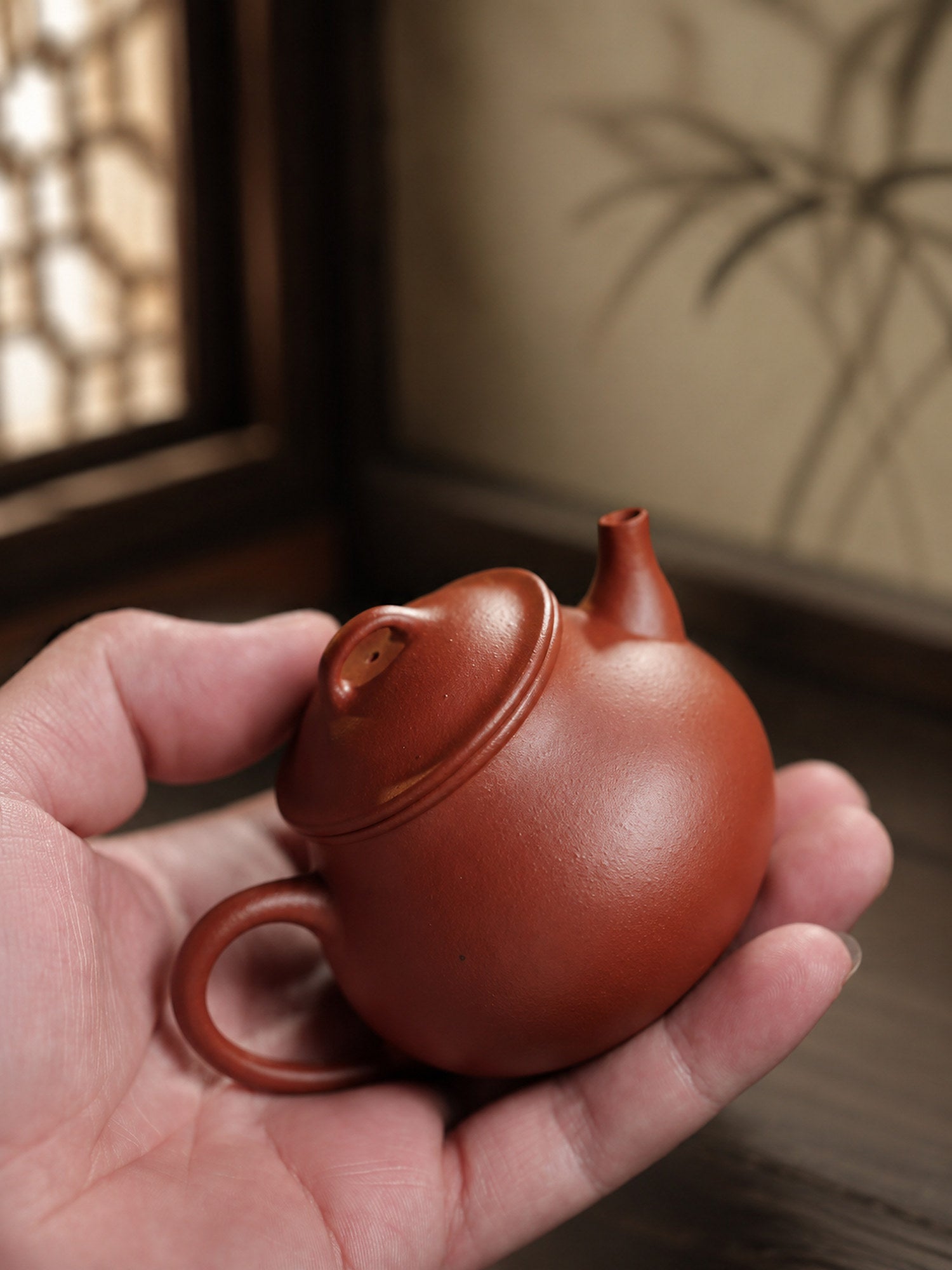 Product view 2 of 110ml Ling Zhu zisha teapot in Zhuni Clay, No. 327