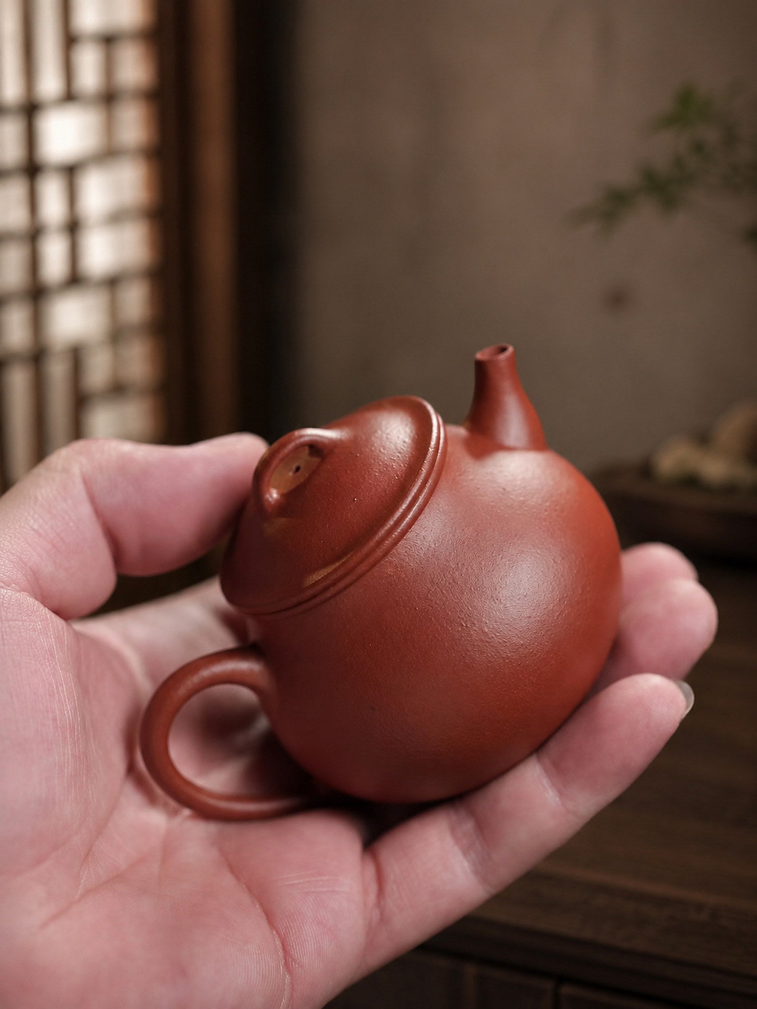 Product view 3 of 110ml Ling Zhu zisha teapot in Zhuni Clay, No. 327