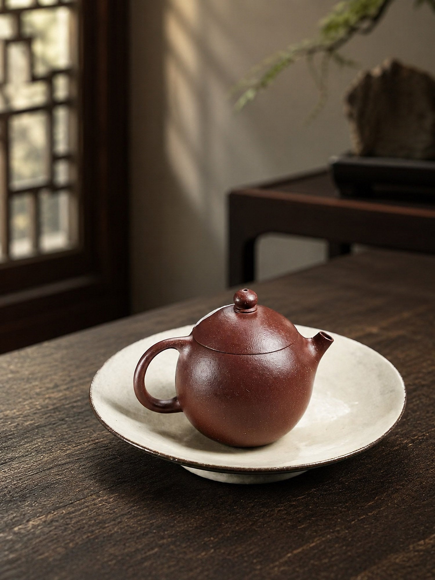Product view 1 of 100ml Longdan zisha teapot in Aged Zini Clay, No. 345