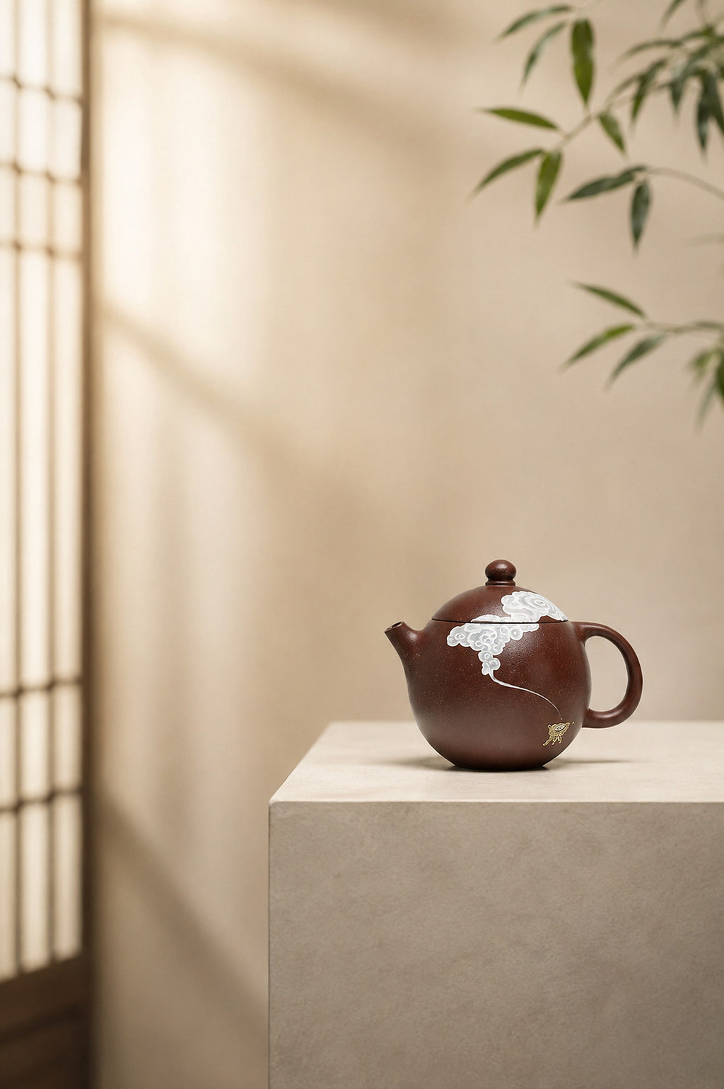 Product view 9 of 100ml Longdan zisha teapot in Aged Zini Clay, No. 345