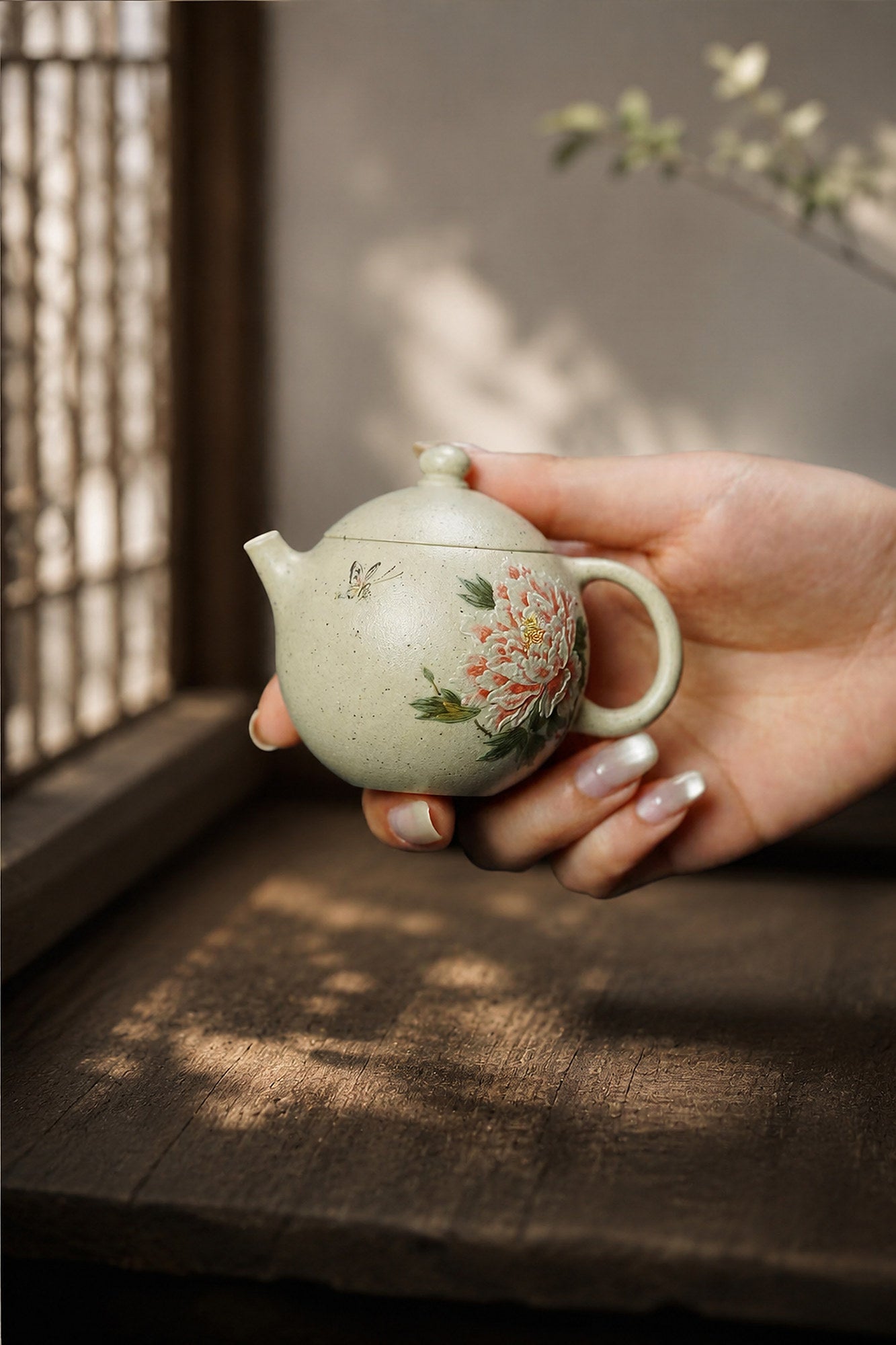 Product view 1 of 100ml Longdan zisha teapot in Baiyu Duanni Clay, No. 331