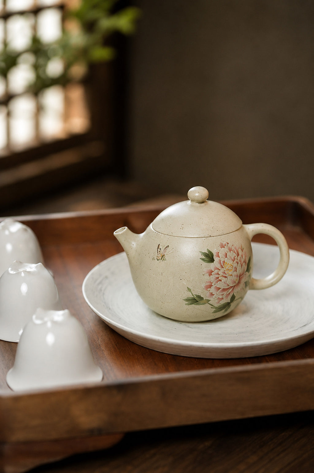 Product view 8 of 100ml Longdan zisha teapot in Baiyu Duanni Clay, No. 331