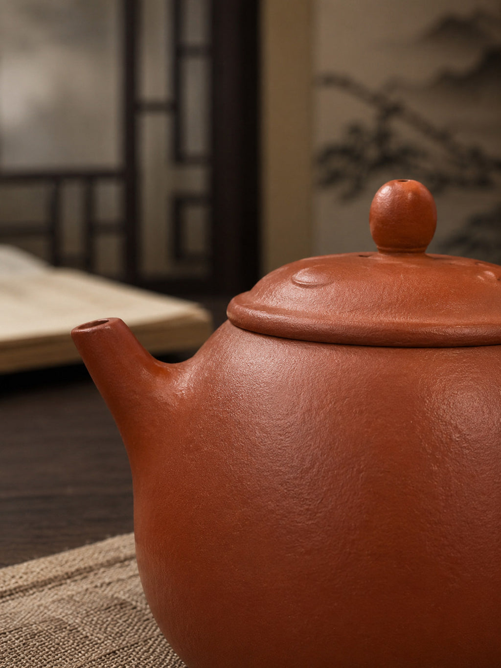 Product view 4 of 160ml Longdan zisha teapot in Jiangponi Clay, No. 104