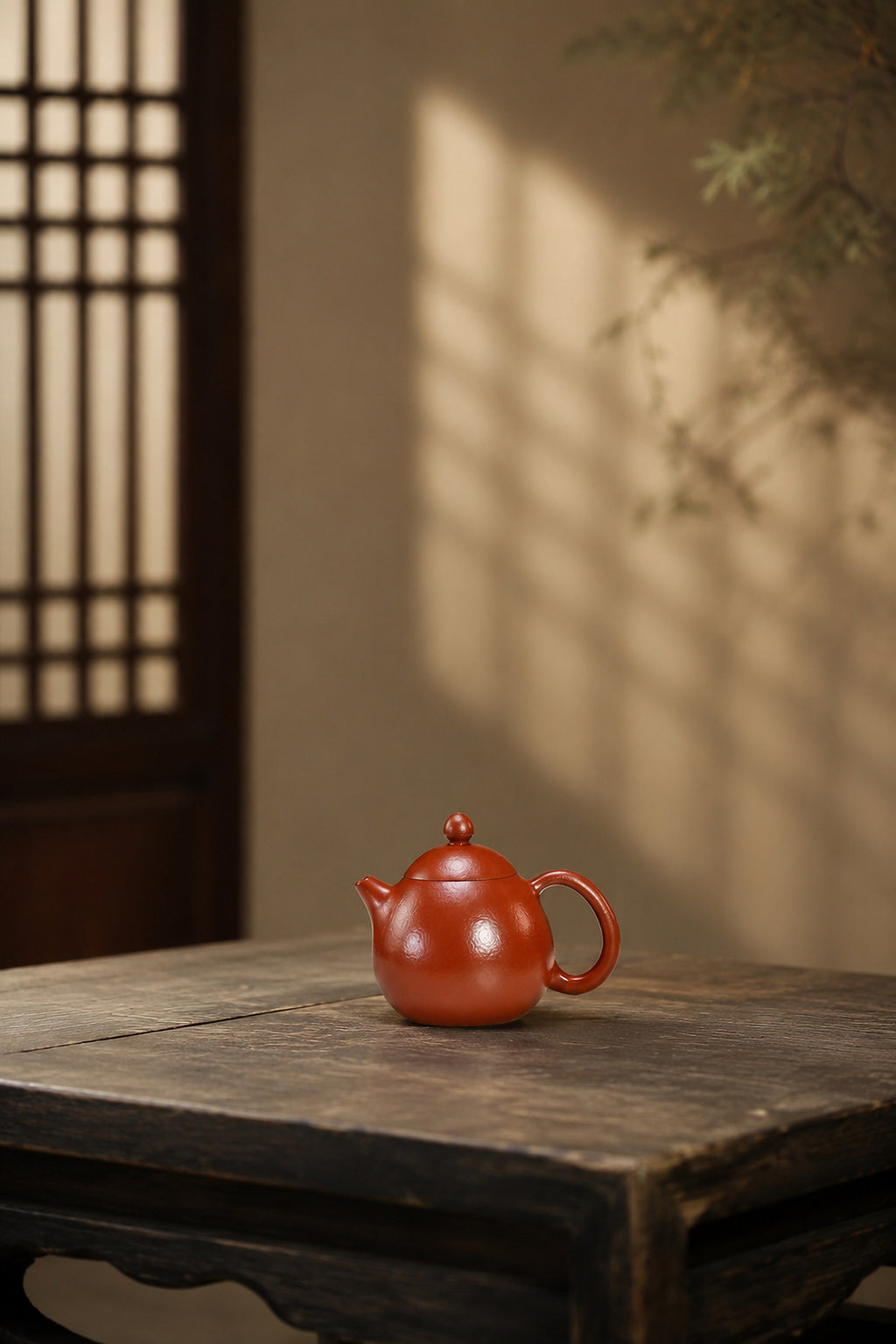 Product view 1 of 60ml Longdan zisha teapot in Zhuni Clay, No. 365