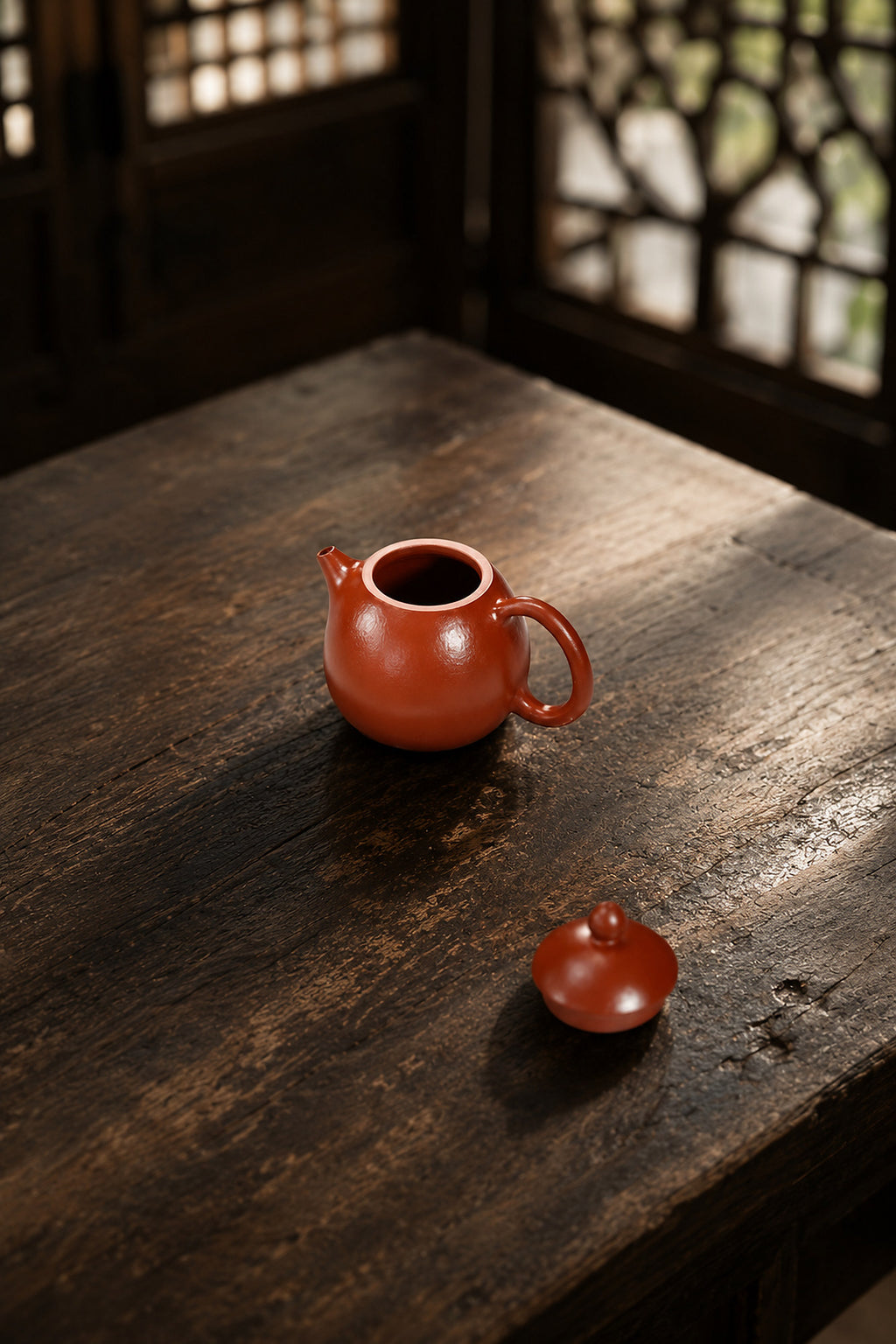 Product view 6 of 60ml Longdan zisha teapot in Zhuni Clay, No. 365