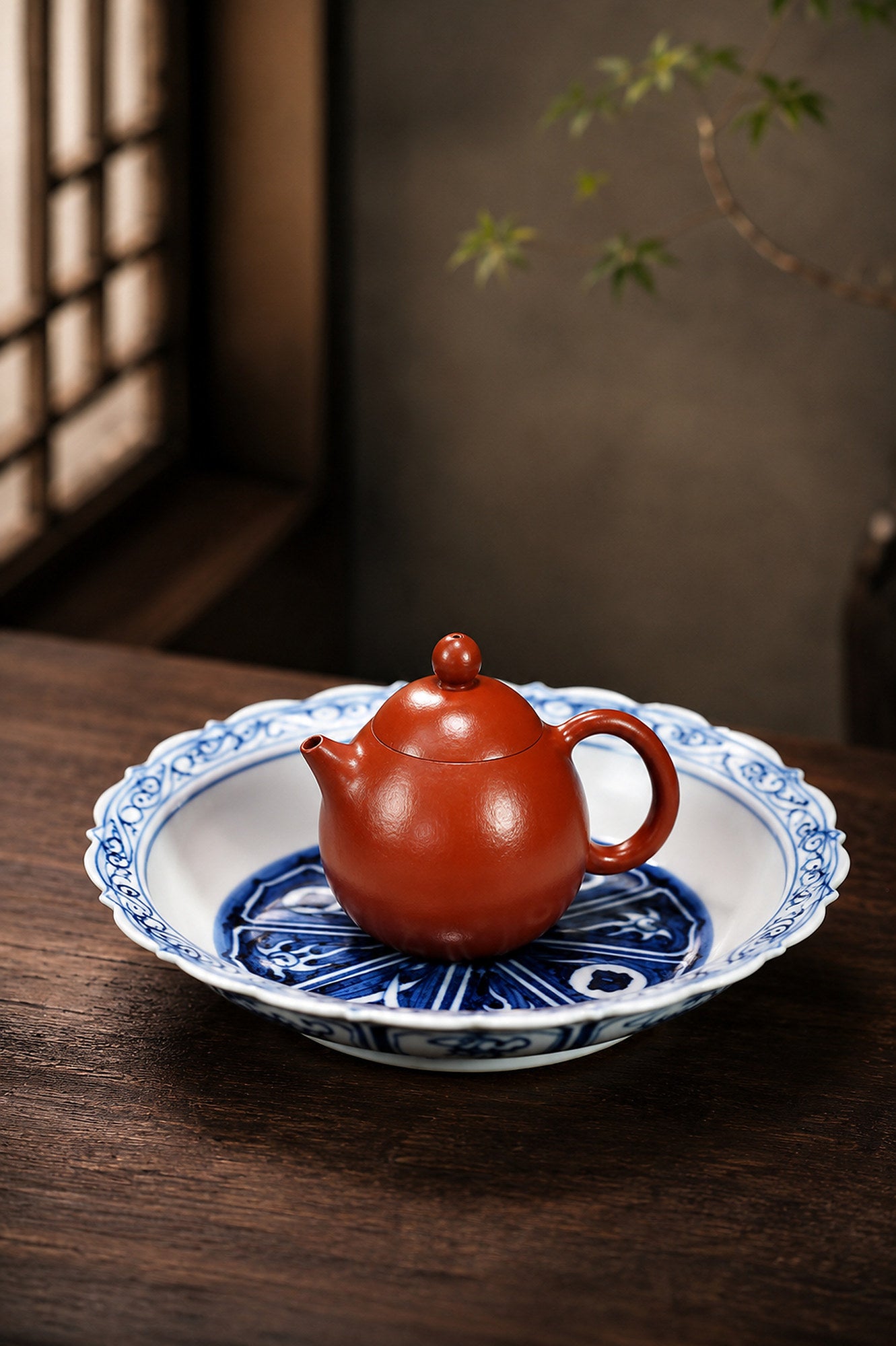 Product view 7 of 60ml Longdan zisha teapot in Zhuni Clay, No. 365
