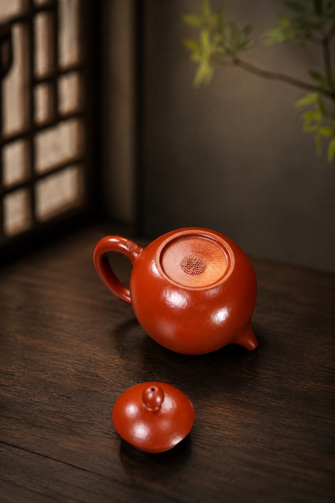Product view 9 of 60ml Longdan zisha teapot in Zhuni Clay, No. 365