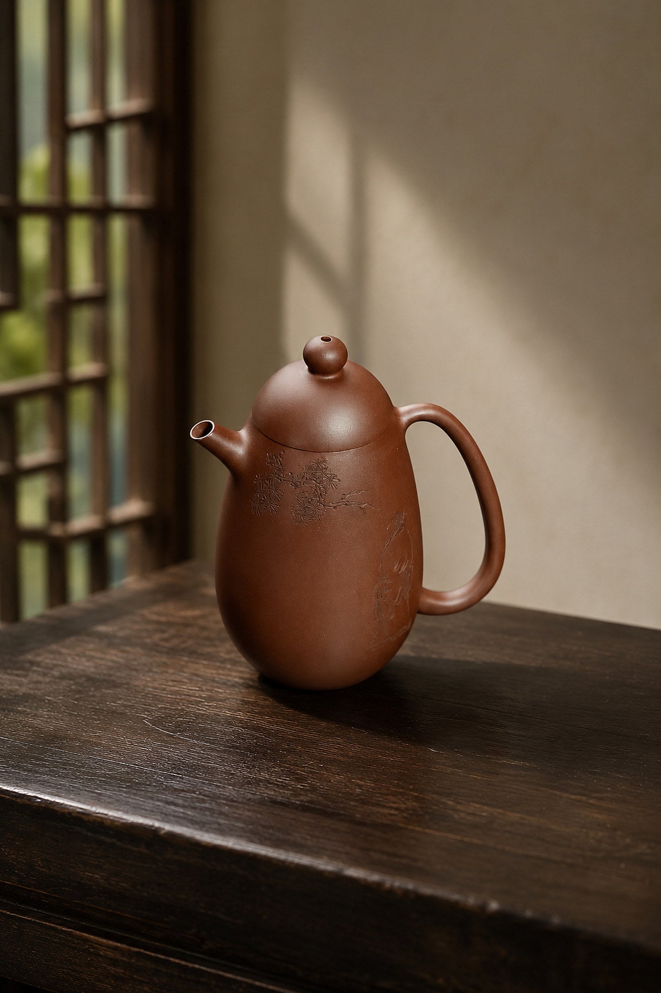 Product view 1 of 140ml Longdan zisha teapot in Zini Clay, No. 440