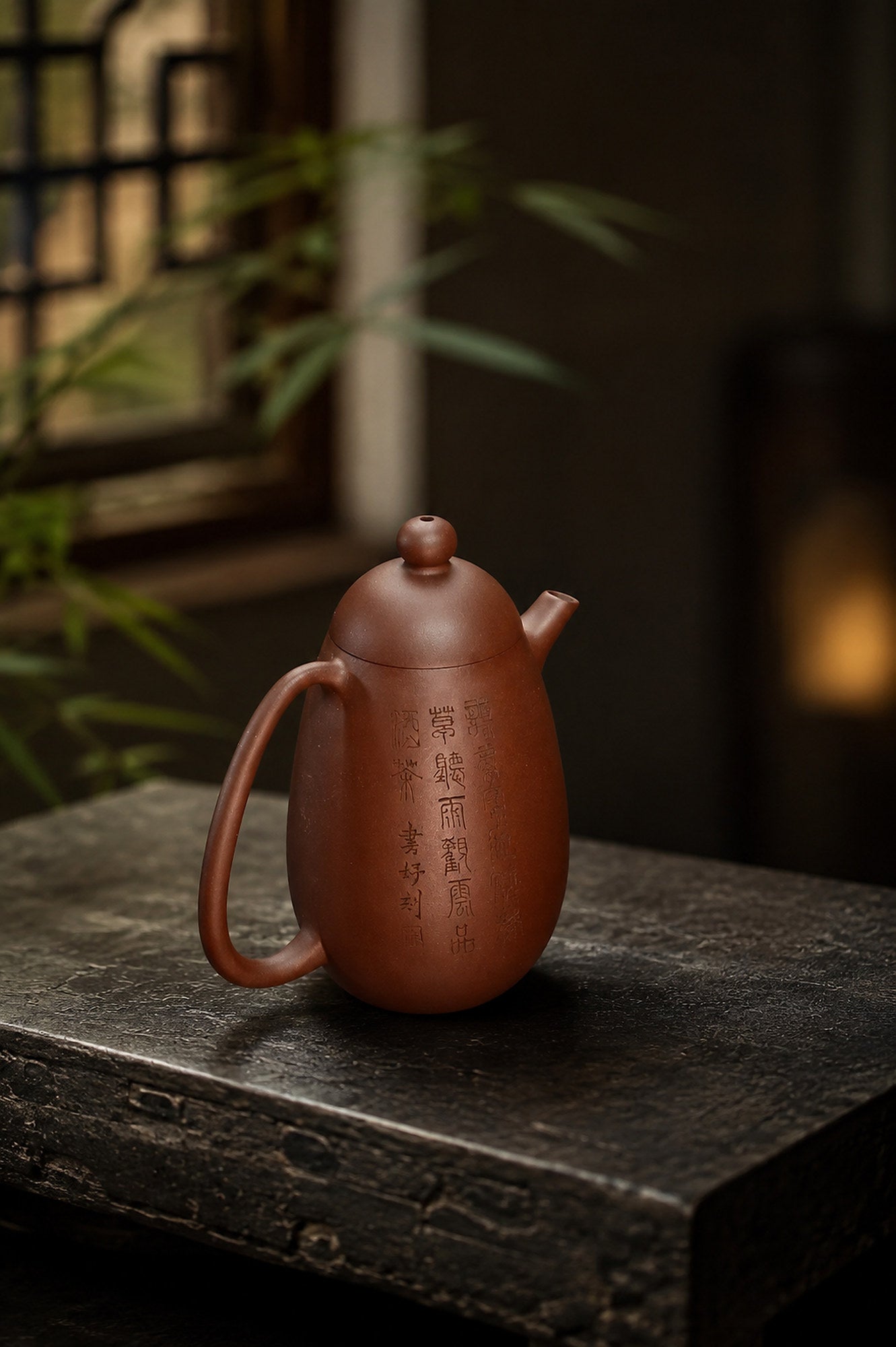 Product view 2 of 140ml Longdan zisha teapot in Zini Clay, No. 440