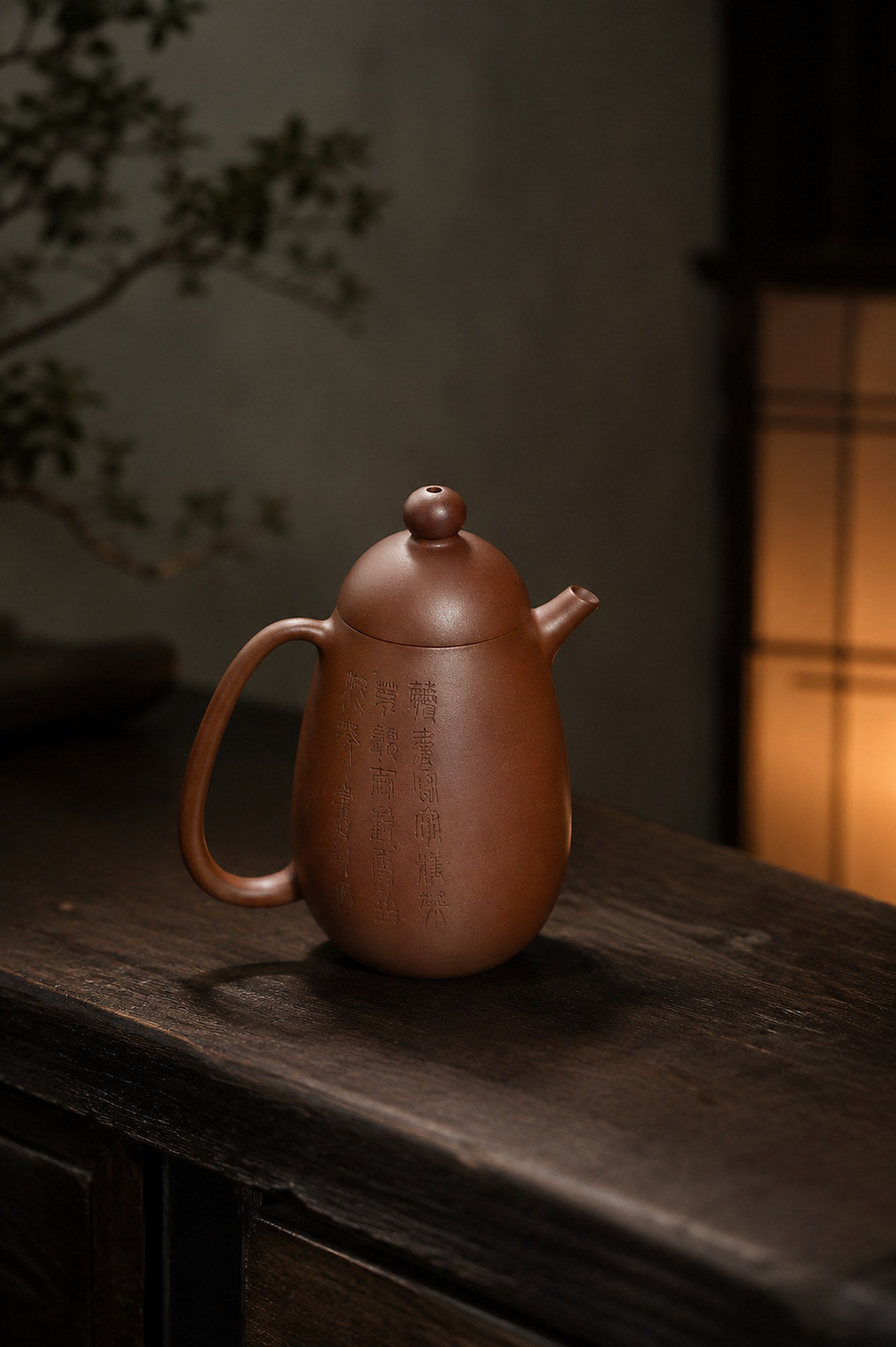 Product view 4 of 140ml Longdan zisha teapot in Zini Clay, No. 440